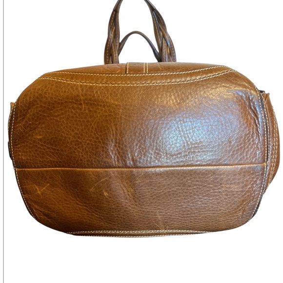 Coach SoHo Mia tobacco brown Leather shoulder Bag